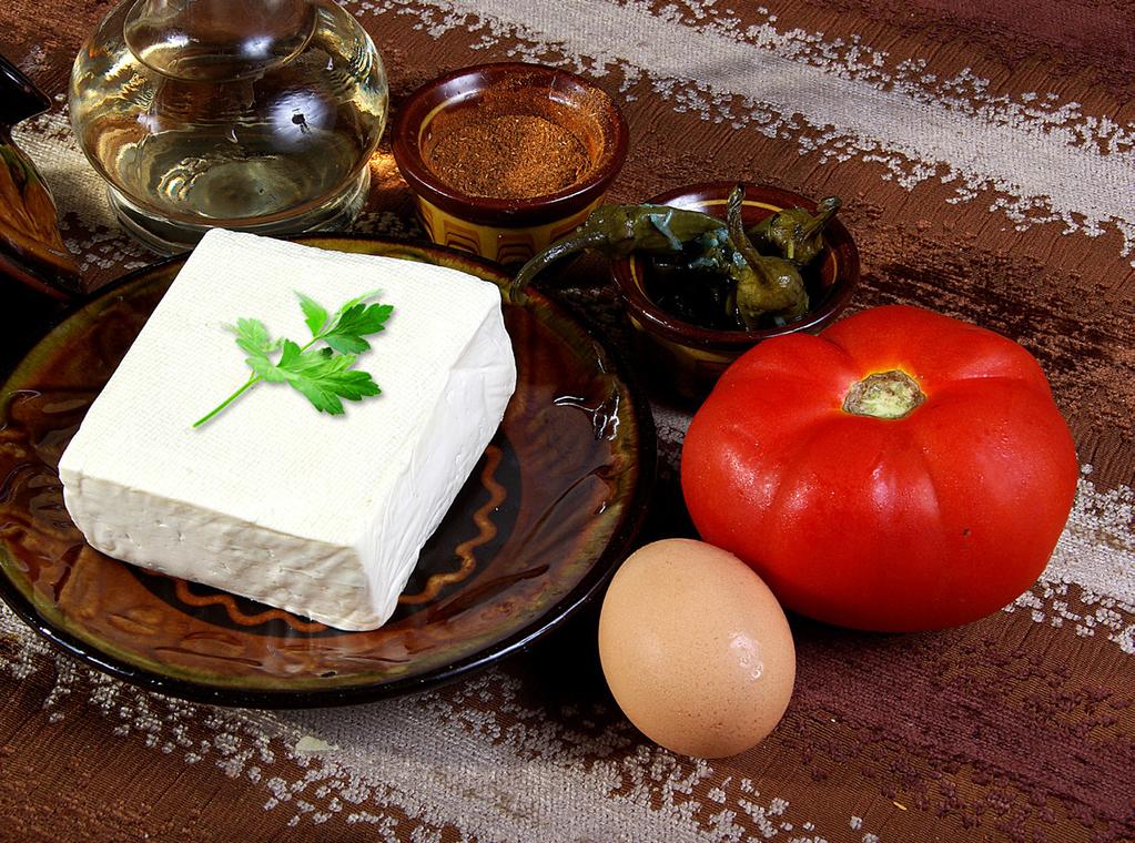 TRADITIONAL BULGARIAN CUISINE RECIPE WHITE CHEESE - SHOPSKI STYLE needed products In order to prepare