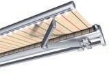 lighting in the rafter with LED modules Operation possible with switch or radio control Integrated lighting LED