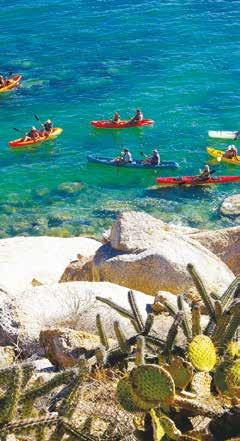 Kayaking Sea of Cortez Just south of California lies an inland sea known as the Gulf of California, Sea of Cortez, or Sea of Cortés.