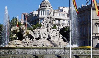 About Madrid The capital of Spain, located in the heart of the peninsula and right in the center of the Castilian plain 646 meters above sea level, has a population of over three million.