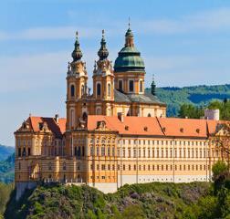CHOICE 8:30 AM of Tour - Included Avalon Tour: Melk & Benedictine Abbey Sightseeing Visit Melk s magnificent 11th-century Benedictine Abbey, one of Europe s largest monasteries.