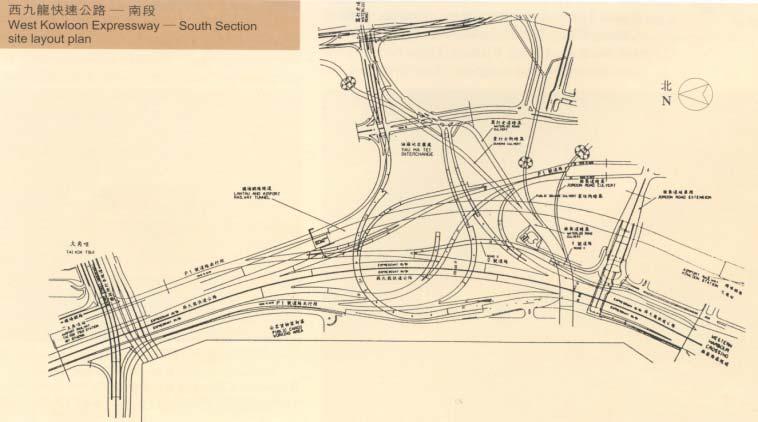 Layout of WKE South Section
