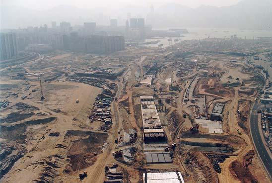 Construction of the Kowloon