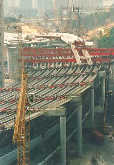 Forming the deck of elevated
