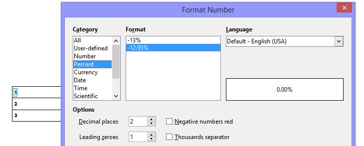 Promijeniti oblik broja u polju Ukoliko polje sadrži neku brojčanu vrijednost za promijeniti oblik označiti ga i otići na Table - > Number Format.