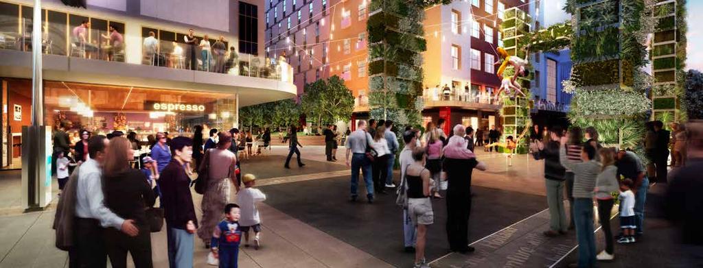 Rundle Mall artist s impression World-class convention, ENTERTAINMENT and