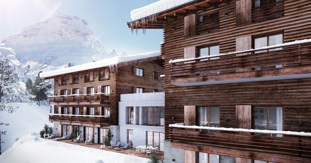 The Secret Mountain Lodge T: +44 (0)20 7935 5132 Vorarlberg Province Luxury 1-3 bedroom apartments built to order!
