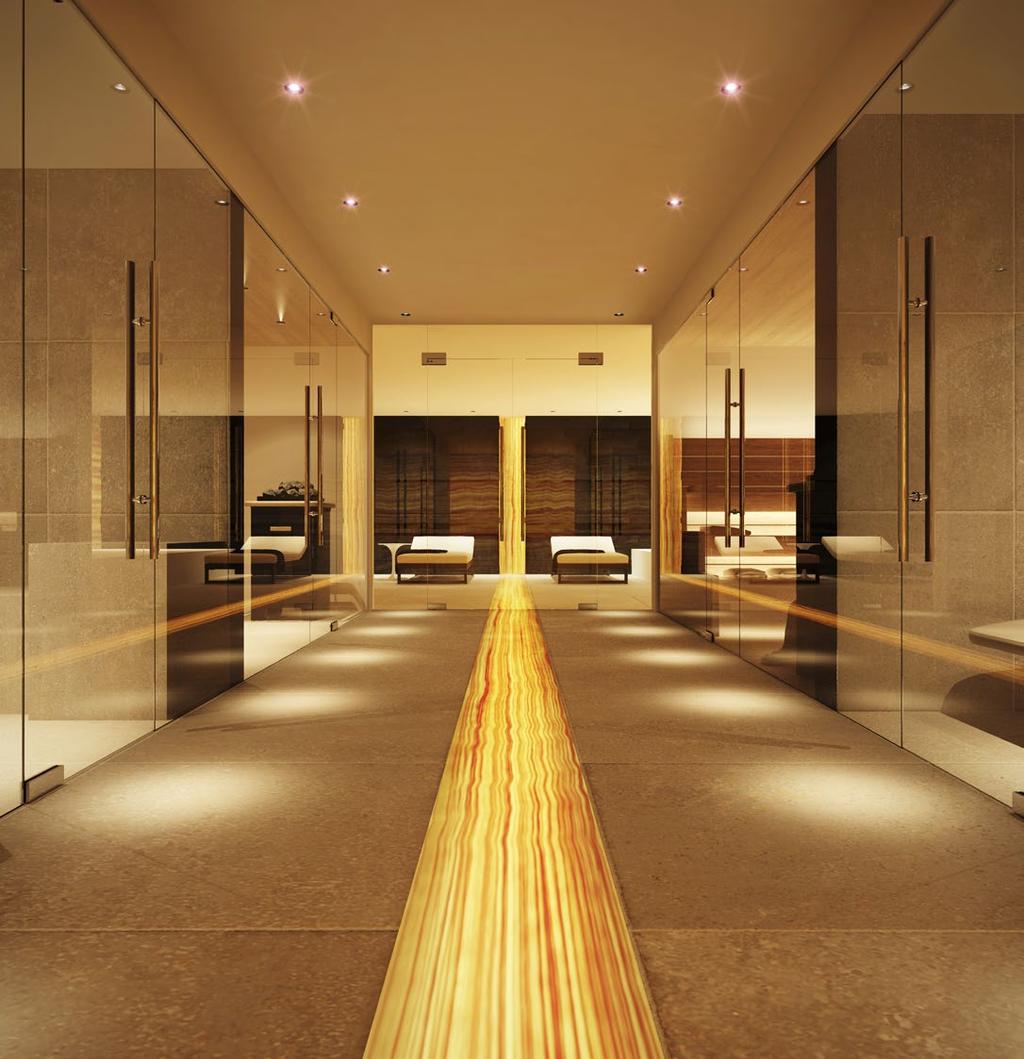 Luxury Facilities The will have luxury facilities for the exclusive use of owners and guests.