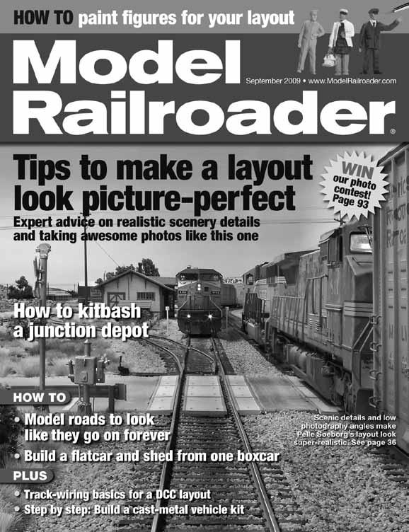 Start building your dream layout! Every issue of Model Railroader includes intriguing articles that take you on a tour of the world s finest layouts and introduce you to the hobby s experts.
