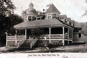 The Rock Point Inn was located just to the left of this picture.