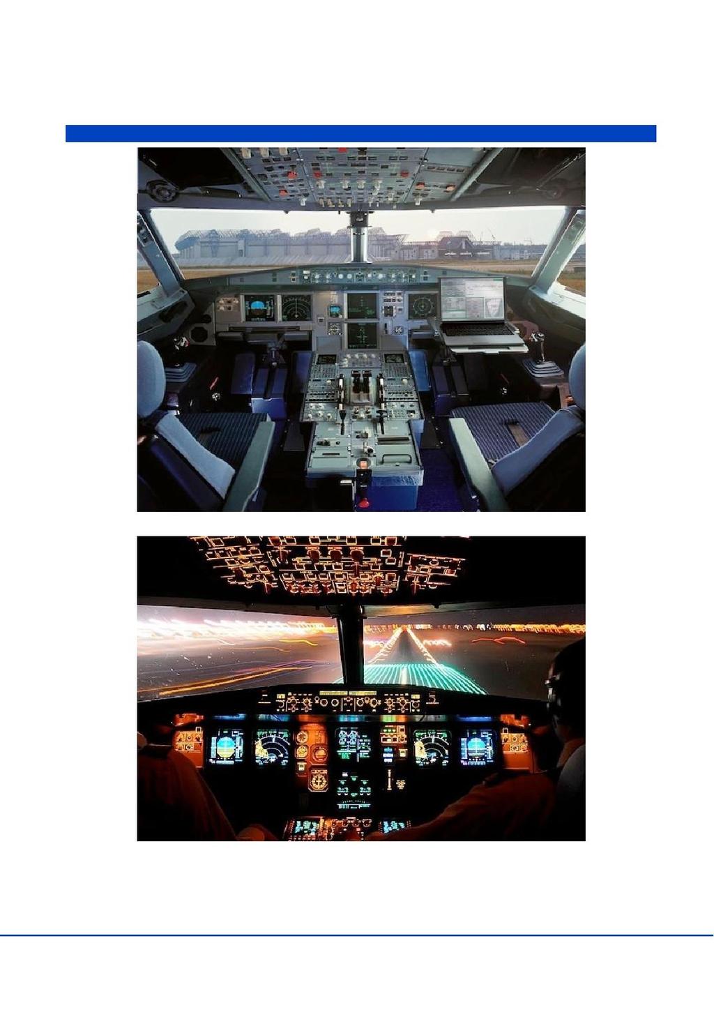 Picture Cockpit Photo above: impression Airbus A 320-24 Cockpit