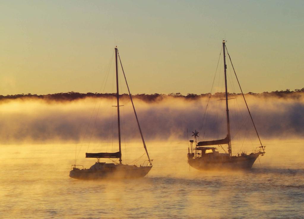 Early morning on the Clyde at Batemans Bay. Photograph: Ken Foster, Batehaven NSW.