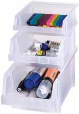 storage space 17" Twin Top 6918AH with white handle and latches Lift-out tray holds smaller items