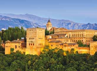 POST-CRUISE GRANADA EXTENSION 8th to 11th November 2018 For those wishing to explore Granada including a full day excursion to the Alhambra and Generalife, we are offering an optional three night