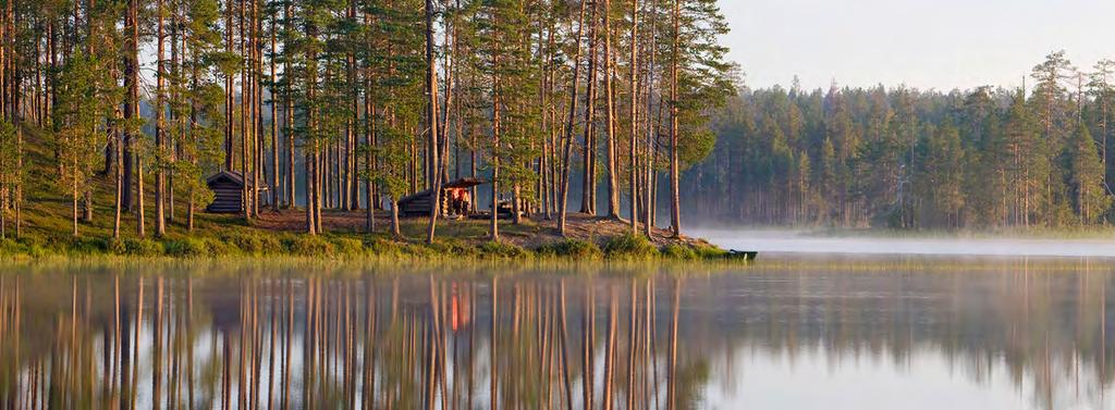 HANNU HUTTU Established to mark 100 years of Finnish independence, our 40th national park, Hossa, has many attractions including clear blue lakes, pineclad esker ridges, and ancient rock paintings