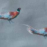 The pheasant has been hand drawn in water colour by Norfolk artist Pat Tinsley.