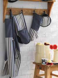 AGA BAKER S STRIPE The contemporary Baker s Stripe collection is a beautifully classic combination of plain dyed cotton and woven stripes.