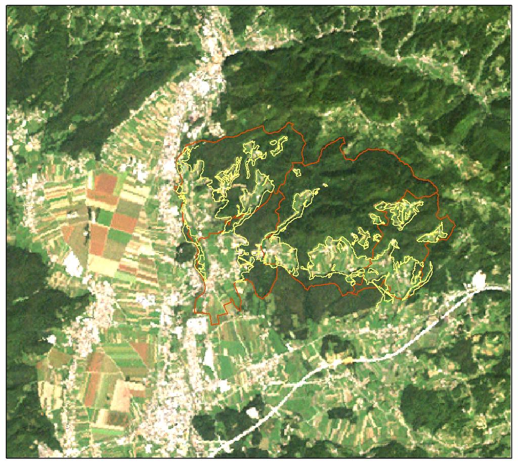 Rode R. Ocena krajinske zgradbe in gozdnih robov na Kamniško Bistriški ravni. 36 Rova je vas severovzhodno od Domžal.