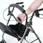 users with arthritis Ultra-soft hand brakes with palm ball lock