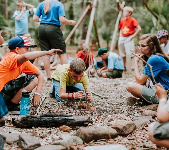 Trailblazer Camp La-No-Che is excited to welcome Scouts who are at Summer Camp for the first time, and offer a place to jump start their basic Scouting skills required for