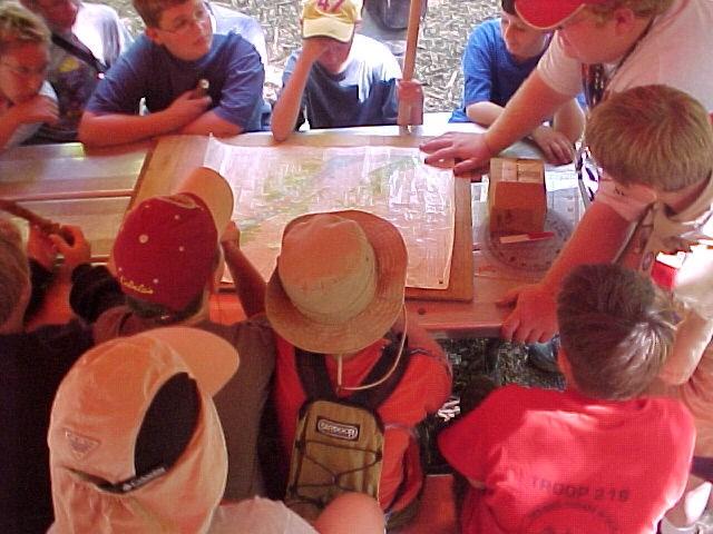 Participating Scouts attend instructional sessions either in the morning or in the afternoon Monday through Thursday. Friday morning all First Class Trail participants take a five-mile hike.