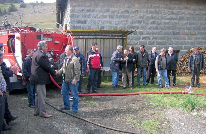 Шумско газдинство Столови Краљево Задаци се испуњавају септембру 2007. године, основано је У Добровољно ватрогасно друштво Каменица.