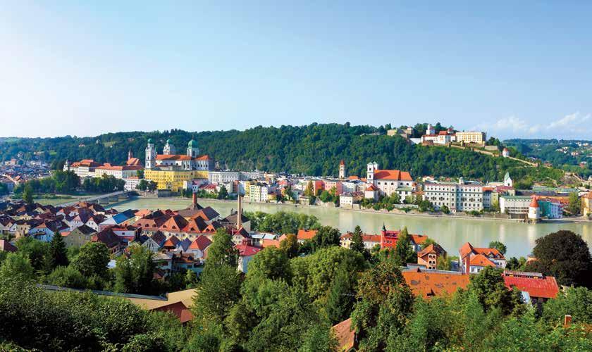 Passau institutions that helped shape Viennese culture! (B,L,D) DAY 6 Dürnstein Melk.