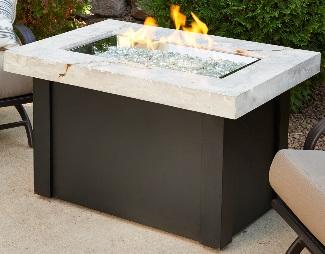 Burner cover not included $,699 NV-224-BRN-K Napa Valley Fire Pit T w/brown metal base, drop-in tiles &