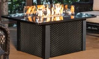 Burner cover not included 24 $2,99 GS-224-BLK-W-K Grandstone Fire pit w/napa