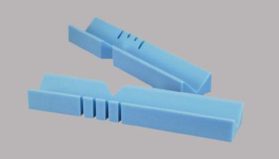 Arm Board Pads and Arm Bolsters Firm-density foam provides maximum support.