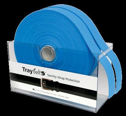 TBR3100NP Tray Belts Roll 3 x 100 8 100 Rolls and 1 Roll of Indicator Tape.