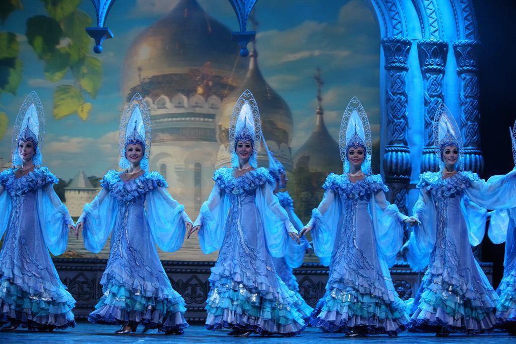 Vital historical milestones, traditions and customs of the multinational Russia expose originality of the hundreds of cultures of the united people of Russia plunging the audience in the times of