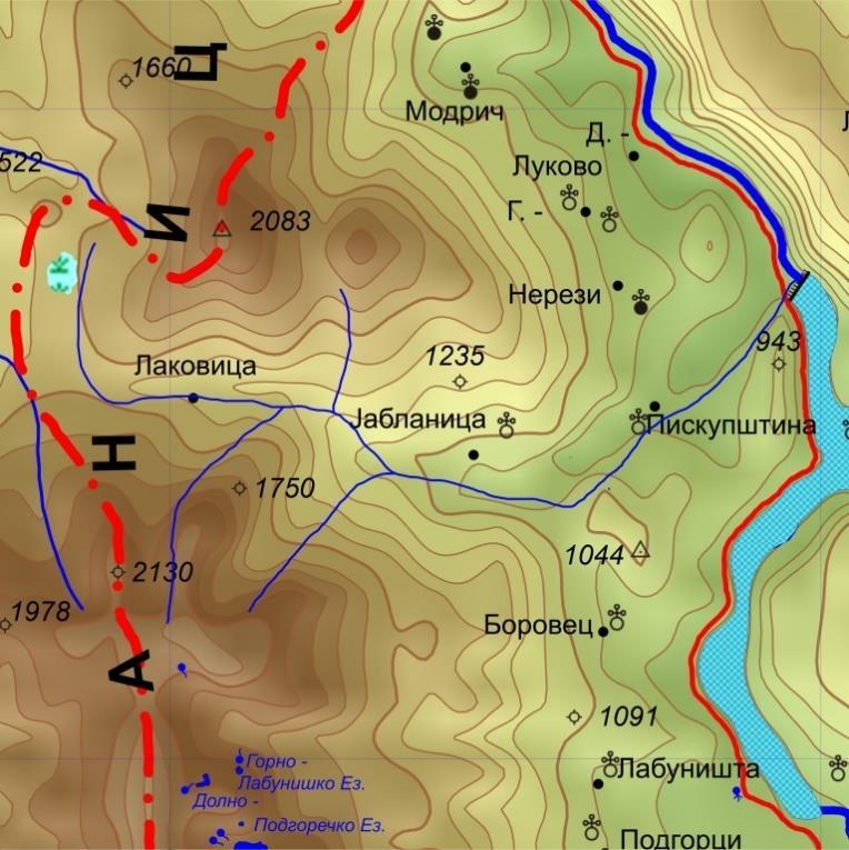techniques and technologies, many authors try to overlap different cartographic layers of geographical elements.