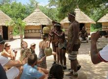 Following the village tour (±45 minutes), guests enjoy a boma theatre to experience Limpopo Pathways featuring the costumes, songs and dances of the San (Bushmen), the Shona & Venda, the Tsonga, the