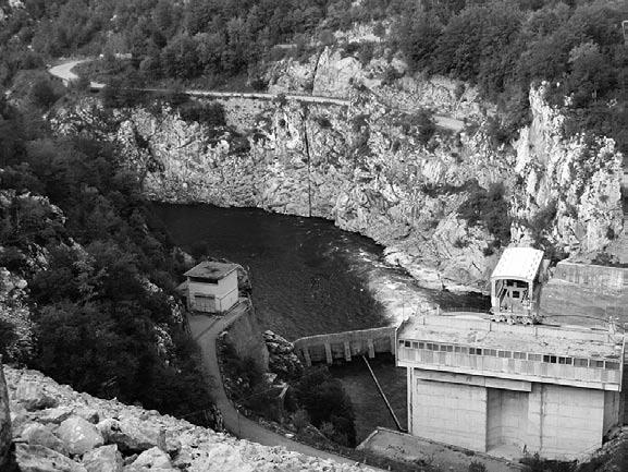 Bosnia and Herzegovina) was the first built in the period 1888 1896 (Milanović 2006, 2014; Fig. 6), while the hydro-electrical power plant (HPP) at Kraljevac (Cetina, Croatia) was erected in 1912.
