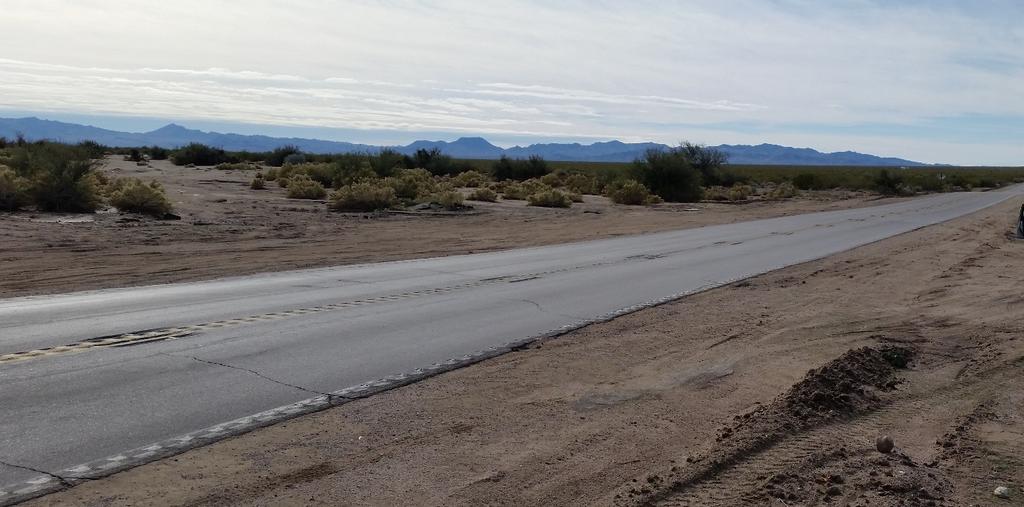 SECTION 3 ALTERNATE ROUTE CONDITION Figure 3-9. No Storm Drains or Culverts on US 95 in California Allow Storm Water to Overtop the Roadway 3.