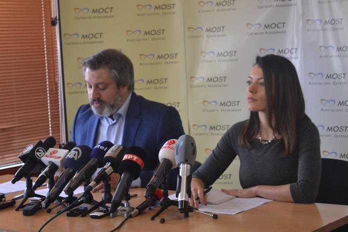 Медиумска активност За време на изборниот процес МОСТ организираше 9 прес конференции.
