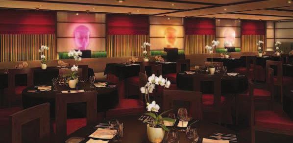 FINE DINING Six distinctive open-seating restaurants; all at no additional charge The elegant Grand Dining Room French