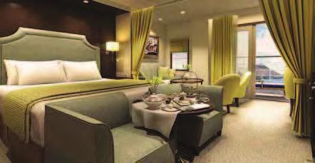 Use of the exclusive Executive Lounge 124 Penthouse Suites in total Complimentary shoeshine service Gourmet evening canapés Special services upon request +Certain Limitations Apply.