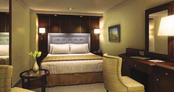 VERANDA STATEROOM STATEROOM AMENITIES YOUR Home AWAY FROM HOME Tranquility Bed sm, an Oceania Cruises exclusive, with