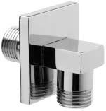 32 Round Wall Outlet Elbow for Concealed Supply Showers Feature Compatible with all 1 2 B.S.P.