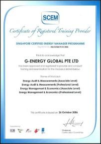 INDUSTRIAL ACCREDITATIONS AND INVOLVEMENT Oct 2005 Accredited Energy Service