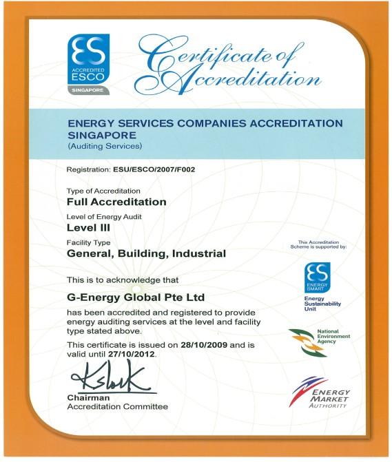 Certi- fied Energy Manager (SCEM) Trainers Aug 2007 Registered as member of United