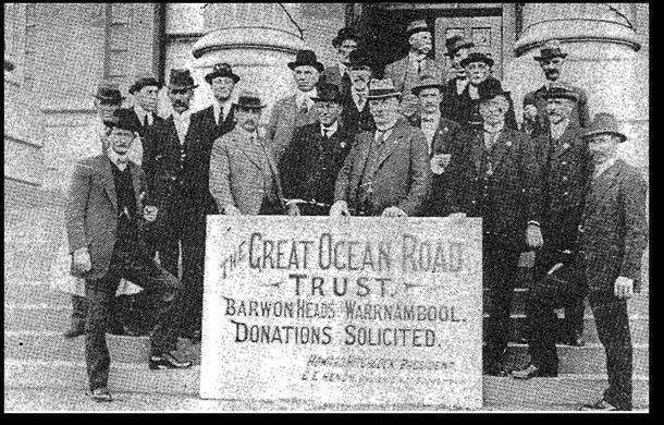 41 IMAGE 15: The members of the Great Ocean Road Trust.