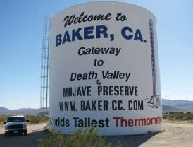 Marketplace Profile Located in San Bernardino County, California in the Mojave Desert, Baker is at the junction of Interstate 15 and SR-127 (Death Valley Road).