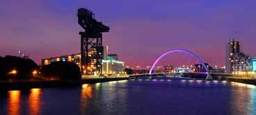 LEADING CITY Glasgow is Scotland s largest city with a growing population of 600,000 residents and an average age of 35. Glasgow has secured in excess of 7bn of investment since 2011.