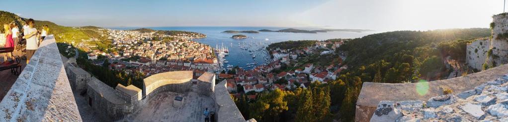 After settling, enjoy the guided tour of Split, a historic town under UNESCO protection and part of the world heritage with an abundance of Roman architecture of special interest is the magnificent