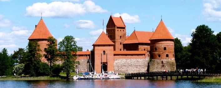 the Baltics Detailed Itinerary Lithuania, Latvia and Estonia Dec 13/16 Trakai Castle Three neighboring countries - Lithuania, Latvia and Estonia - known as the Baltics, share a common history and