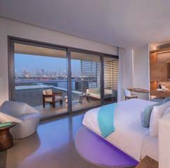 Upgrade supplements (per person per night): covet sea view rooms from 14 luux rooms from 23 which offer impressive views of the Arabian Gulf and skyline luux sea view rooms from 37 signature suites