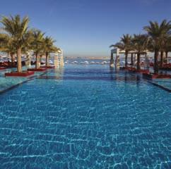 DUBAI Superior room Jumeirah Zabeel Saray 3 nts with flights from 989pp Extra night from 166pp This opulent beachside resort, situated on the west crescent of the iconic Palm Jumeirah, offers